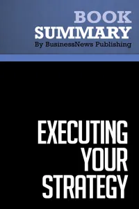 Summary: Executing Your Strategy_cover