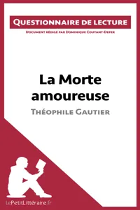 La Morte amoureuse de Théophile Gautier_cover