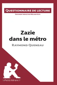 Zazie dans le métro de Raymond Queneau_cover