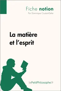 La matière et l'esprit_cover