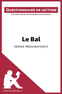 Le Bal d'Irène Némirovsky_cover