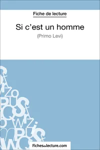 Si c'est un homme - Primo Levi_cover