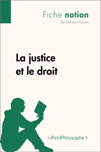 La justice et le droit_cover