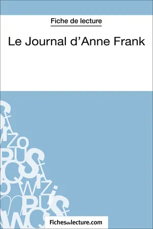 Le Journal d'Anne Frank (Fiche de lecture)