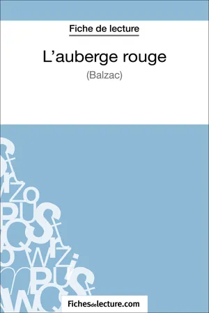 L'auberge rouge de Balzac (Fiche de lecture)