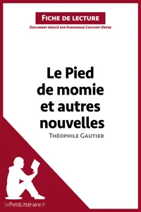 Le Pied de momie et autres nouvelles de Théophile Gautier_cover