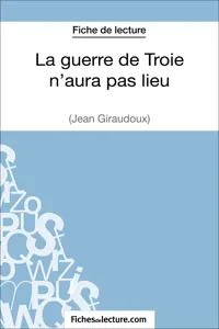 La guerre de Troie n'aura pas lieu de Jean Giraudoux_cover