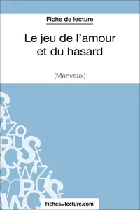 Le jeu de l'amour et du hasard de Marivaux_cover