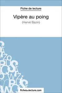 Vipère au poing d'Hervé Bazin_cover