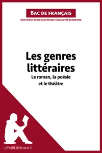 Les genres littéraires - Le roman, la poésie et le théâtre)_cover