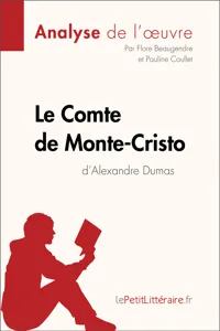 Le Comte de Monte-Cristo d'Alexandre Dumas_cover