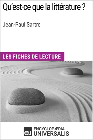 Qu'est-ce que la littérature ? de Jean-Paul Sartre