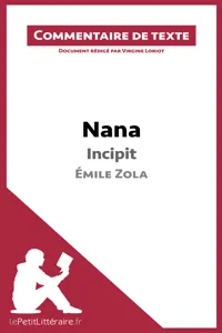 Nana de Zola - Incipit_cover