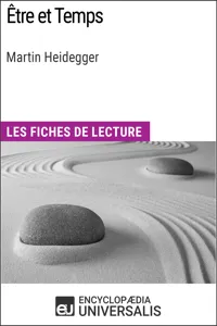 Être et Temps de Martin Heidegger_cover