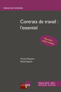 Contrats de travail : l'essentiel_cover