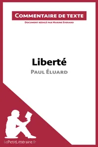 Liberté de Paul Éluard_cover