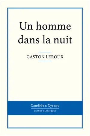 Un homme dans la nuit