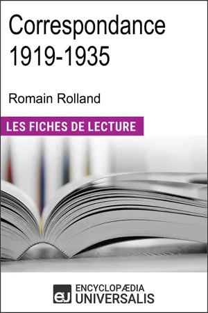 Correspondance 1919-1935 de Romain Rolland