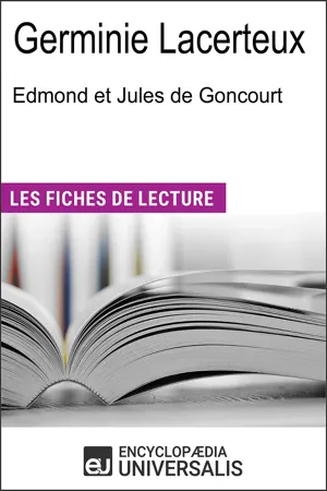 Germinie Lacerteux d'Edmond et Jules de Goncourt