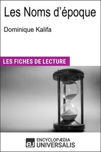Les Noms d'époque de Dominique Kalifa_cover
