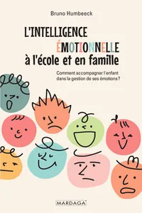 L'intelligence émotionnelle à l'école et en famille_cover