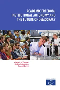 Academic freedom, institutional autonomy and the future of democracy_cover