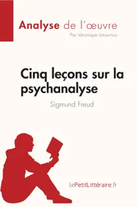 Cinq leçons sur la psychanalyse de Sigmund Freud_cover