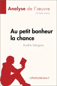 Au petit bonheur la chance d'Aurélie Valognes_cover