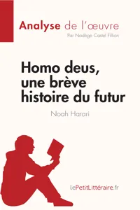 Homo deus, une brève histoire du futur de Noah Harari_cover