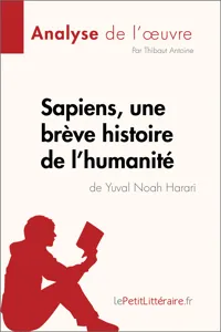 Sapiens, une brève histoire de l'humanité de Yuval Noah Harari_cover