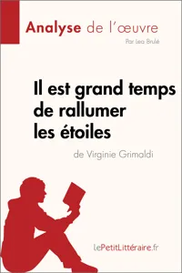 Il est grand temps de rallumer les étoiles de Virginie Grimaldi_cover