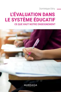 L'évaluation dans le système éducatif_cover