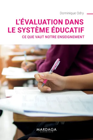 L'évaluation dans le système éducatif