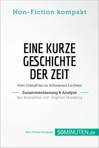 Eine kurze Geschichte der Zeit. Zusammenfassung & Analyse des Bestsellers von Stephen Hawking_cover