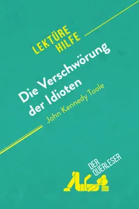 Die Verschwörung der Idioten von John Kennedy Toole_cover