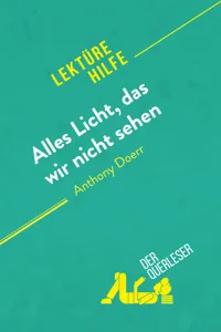 Alles Licht, das wir nicht sehen von Anthony Doerr_cover