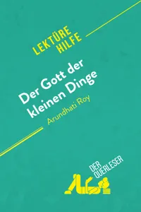 Der Gott der kleinen Dinge von Arundhati Roy_cover