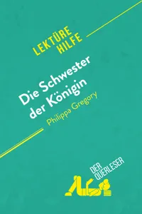 Die Schwester der Königin von Philippa Gregory_cover