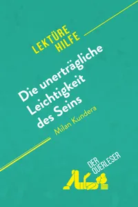 Die unerträgliche Leichtigkeit des Seins von Milan Kundera_cover