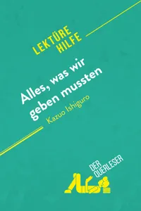 Alles, was wir geben mussten von Kazuo Ishiguro_cover