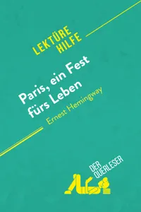 Paris, ein Fest fürs Leben von Ernest Hemingway_cover