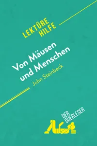 Von Mäusen und Menschen von John Steinbeck_cover