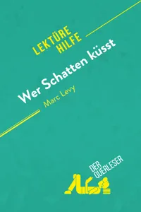 Wer Schatten küsst von Marc Levy_cover