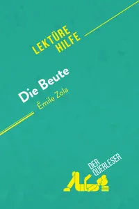 Die Beute von Émile Zola_cover