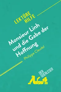 Monsieur Linh und die Gabe der Hoffnung von Philippe Claudel_cover