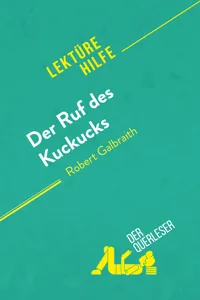 Der Ruf des Kuckucks von Robert Galbraith_cover