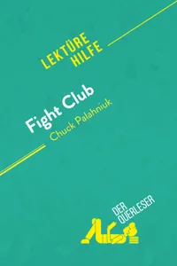 Fight Club von Chuck Palahniuk_cover