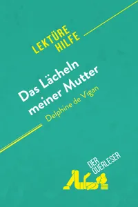 Das Lächeln meiner Mutter von Delphine de Vigan_cover