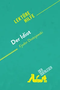 Der Idiot von Fjodor Dostojewski_cover