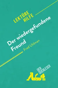 Der wiedergefundene Freund von Fred Uhlman_cover